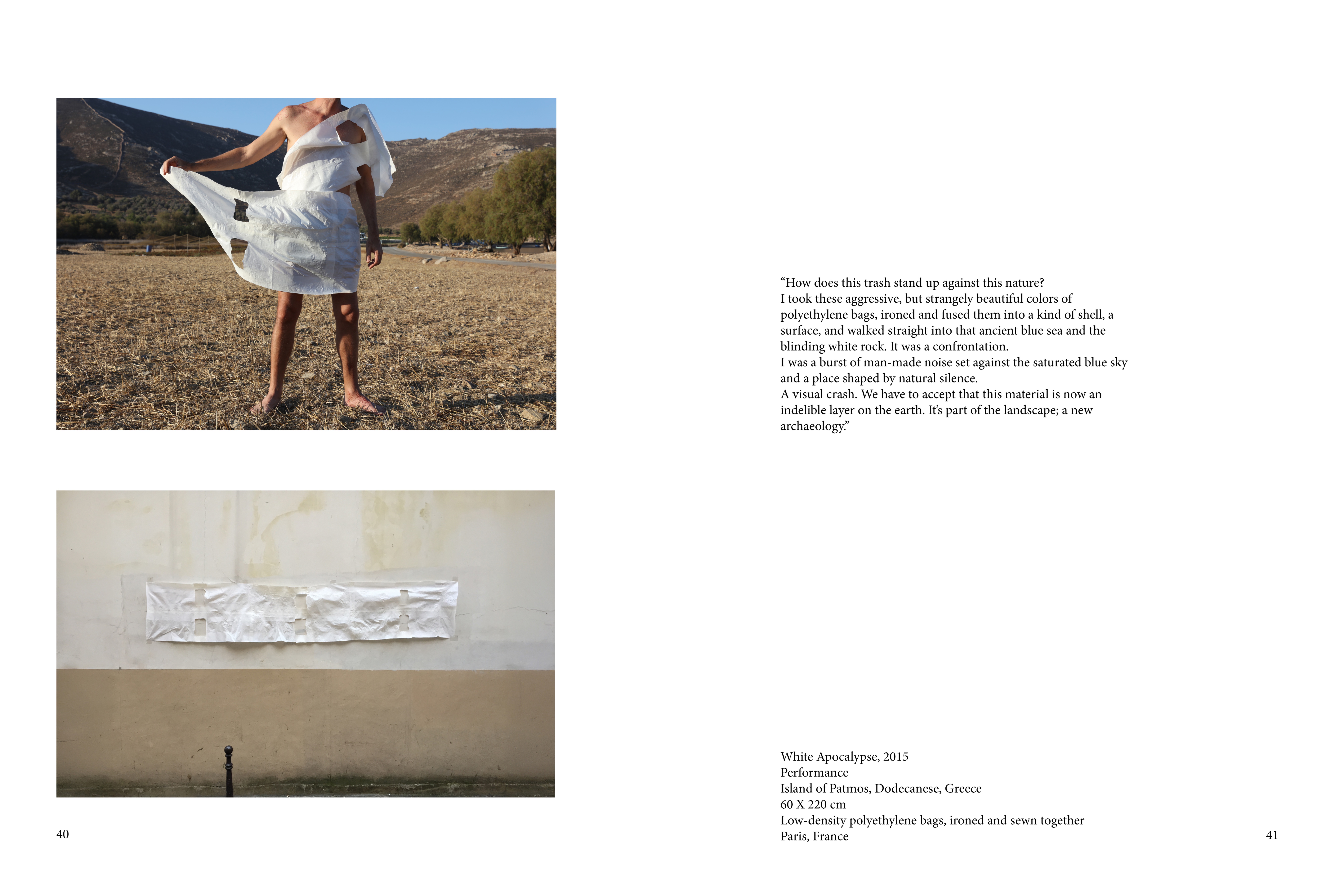 Fantastic Plastic, pages 40–41, White Apocalypse