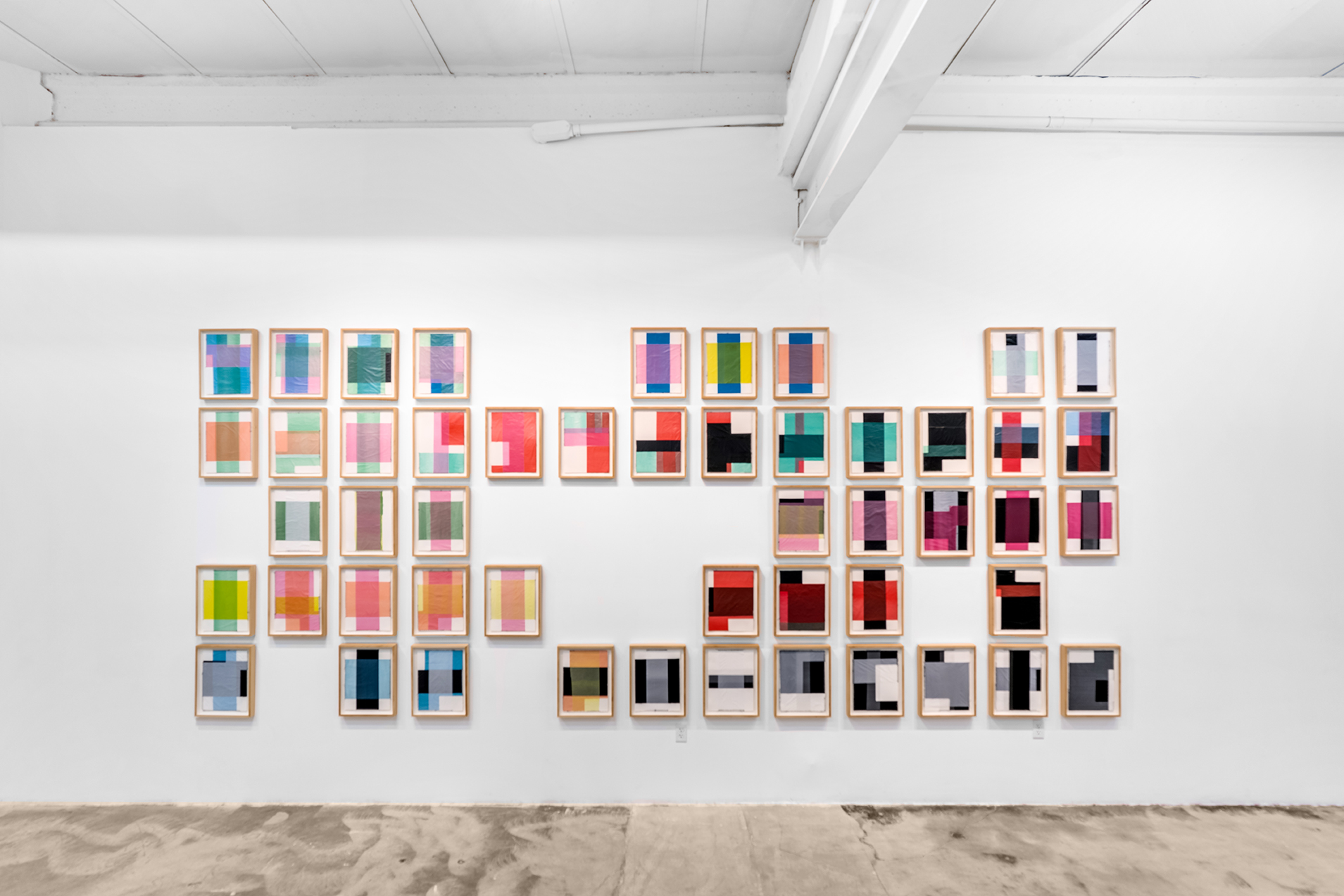 Root/Route, installation view, Dot Fiftyone Gallery, Miami, 2018